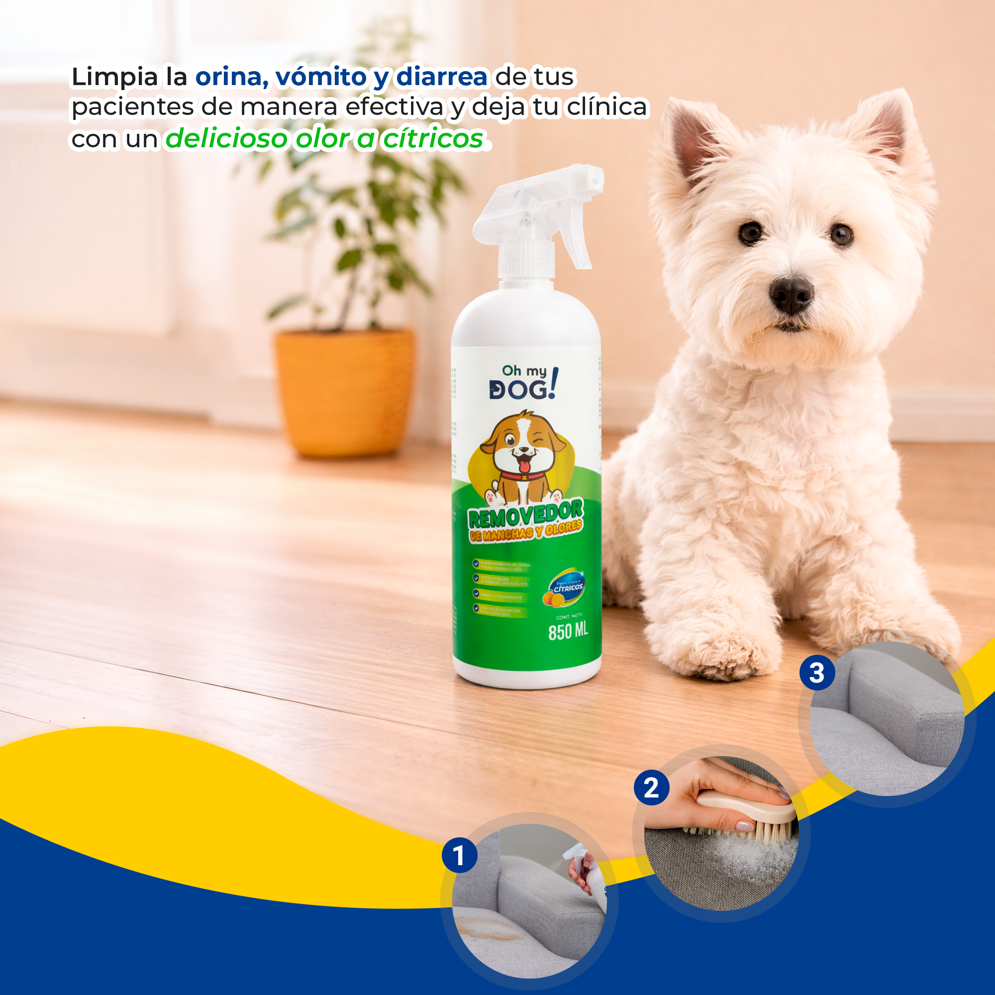 Removedor de manchas Oh My Dog