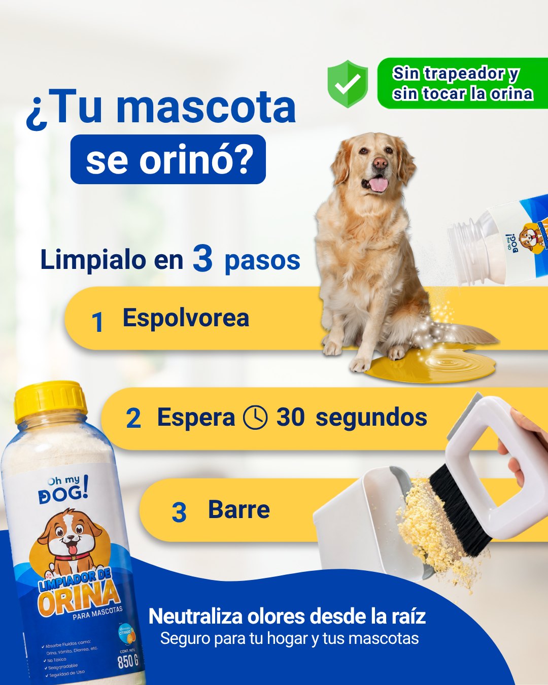 Oh My Dog! 1 pz de 850 gr + Envío GRATIS